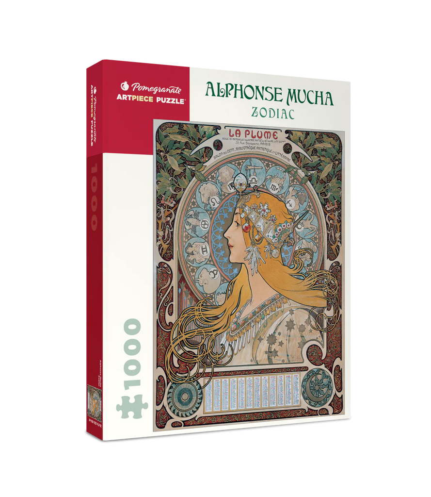Alphonse Mucha: Zodiac 1000-Piece Jigsaw Puzzle – Driehaus Museum Alphonse Mucha: Zodiac 1000-Piece Jigsaw Puzzle – Driehaus Museum