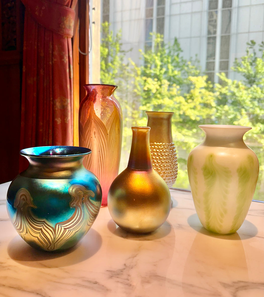 Hand Blown Artisan Glass Vases