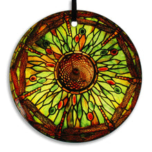 Glass Ornaments:  Tiffany Stained Glass Designs