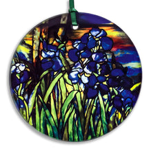 Glass Ornaments:  Tiffany Stained Glass Designs