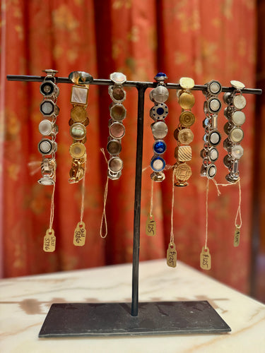 Vintage Cuff Link Bracelet