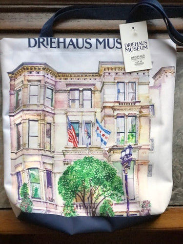 Driehaus Facade Library Tote Bag