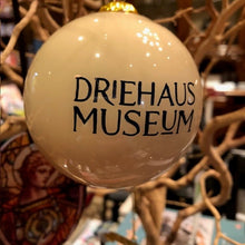 Hand Painted Driehaus Facade Glass Ornament