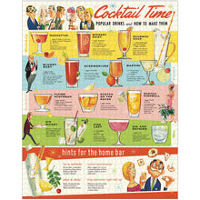 Vintage Cocktails 1,000 Piece Puzzle