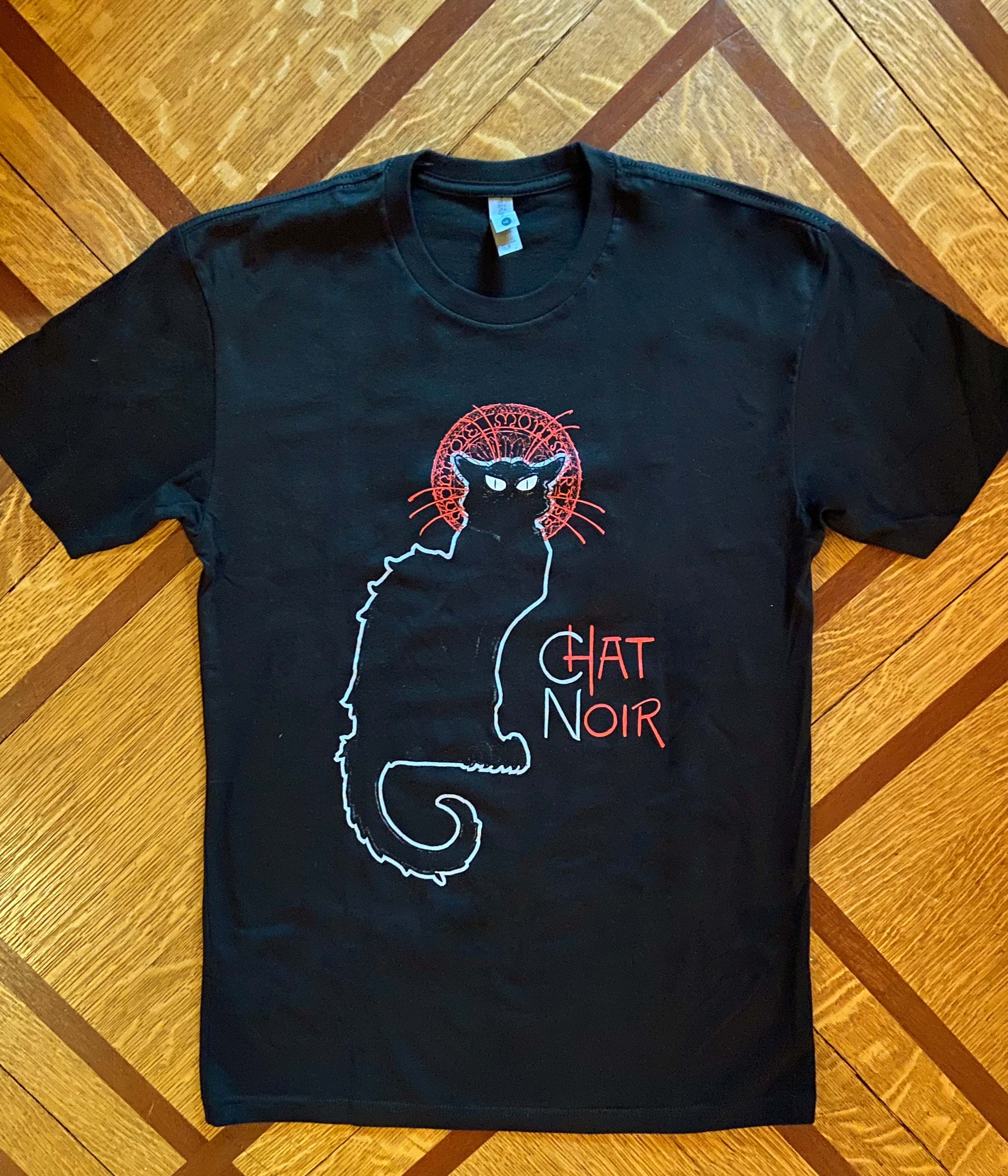 【Attends】Nero Cat Tee Shirt Black Cat Tee – Emery
