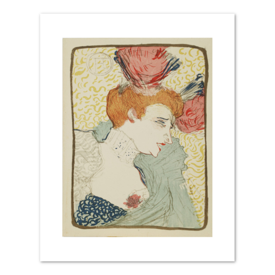 Bust of Miss Marcelle Lender by Henri Toulouse-Lautrec